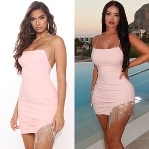 Fashion Nova Borrowed Hearts Mini Dress